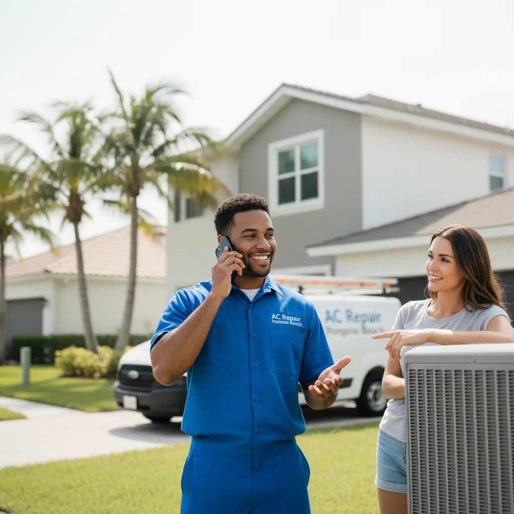 AC Repair Pompano Beach customer support in Birmingham